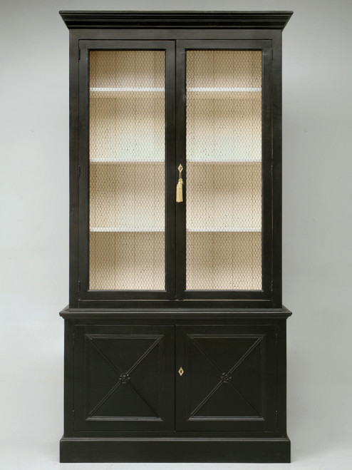 Custom Country French Style Bookcase Front