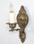 American Single Brass Sconce Angled