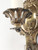 American Single Brass Sconce Metal Bobeche