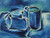 Acrylic Painting Attributed to Roland David