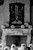 Black & White Photograph of a Flock of Sheep Fireplace Closeup