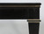French Maison Jansen Style Ebonized Mahogany Coffee Table Built to Order Corner Front