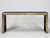 Bronze and Ebonized Wood Console Table Front Slightly Tilted Bronze and Ebonized Wood Console Table Front Slightly Tilted