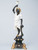 Vintage French Statuette Torchiere Front