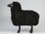 Old Plank Black Sheep in Resin Side View Old Plank Black Sheep in Resin Side View