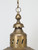 Antique Large Brass French or English Lantern Top Closeup