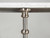Kitchen Island Stainless Steel Silver Plated Middle Support