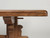 Country French Inspired Oak Trestle Table Edge