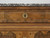 Antique French Burl Walnut Chest of Drawers Top Edge and Keyhole