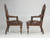 Pair of American Victorian Eastlake Arm Chairs side view