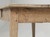 1800's French Oak Farm Table with Tapered Legs leg close up