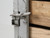 Industrial Steel Cabinet Original Paint Kitchen Island or Work Table Left Detail