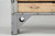Industrial Steel Cabinet Original Paint Kitchen Island or Work Table Lower Leg