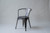 Vintage French Tolix Steel Stacking Chair- FAUTEUIL A56 Side View
