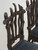 Original Black Forest Set (6) Hand-Carved Dining Chairs Available Matching Table back rest detail