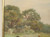 Landscape Watercolor Painting by Alfred Perrin; a Summer Evening at Glan Conway