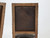 Pair of Antique Old Leather Side Chairs Probably Italian Early 1900's Unrestored | Back Cushion