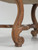 Pair of Antique Old Leather Side Chairs Probably Italian Early 1900's Unrestored | Leg View 4