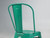 Original Vintage French Tolix Envy Green Powder-Coated Steel Stacking Chairs - Set of (3) Original Vintage French Tolix Envy Green Powder-Coated Steel Stacking Chairs - Set of (3)