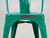 Original Vintage French Tolix Envy Green Powder-Coated Steel Stacking Chairs - Set of (3) Original Vintage French Tolix Envy Green Powder-Coated Steel Stacking Chairs - Set of (3)