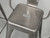 Genuine French Tolix Glossy Grey Powder-Coated Steel High Back Counter Stools - Set of (2)