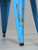 OriginalVintage Tolix Sea Blue Stools Dining Height - Set of 4