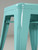 Genuine French Tolix Cyan Blue Stacking Dining Table Height Stools - Set of (2)