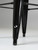 French Made Genuine Tolix High Bar Height Stools in Powder-Coated Glossy Black - Set of 30