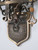 Pair Brass Sconces from a Historic Shaw Home c1909 Bottom