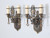 Pair Brass Sconces from a Historic Shaw Home c1909 Diag.