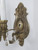 Pair Solid Brass Hand-Made Sconces circa 1908