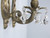 Pair Solid Brass Hand-Made Sconces circa 1908