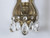 Pair Solid Brass Hand-Made Sconces circa 1908