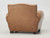 French Inspired Leather Club Chair with Ottoman