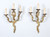 Antique Pair of French Gilt Bronze Louis XV or Rococo Style Sconces c1900-1920