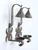 3 Pair Arts and Craft Sconces Hand-Crafted for Candles or Can Be Electrified