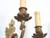 French Wall Sconces in Rococo or Louis XV Style in Solid Brass with Old Gilding