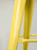 Set of (2) Original Lemon Yellow Powder-Coated Steel French Tolix Stacking Counter Height Stools