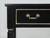 Antique French Petite Louis XVI Console Table or Occasional Table Ebonized