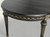 Vintage French Louis XVI Ebonized Mahogany Dining Table with 2-Leaves. Restored Vintage French Louis XVI Ebonized Mahogany Dining Table with 2-Leaves. Restored