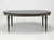 Vintage French Louis XVI Ebonized Mahogany Dining Table with 2-Leaves. Restored Vintage French Louis XVI Ebonized Mahogany Dining Table with 2-Leaves. Restored