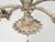 Antique Italian Chandelier Hand-Carved Wood in Old Paint Rewired Great Patina Antique Italian Chandelier Hand-Carved Wood in Old Paint Rewired Great Patina