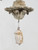 Antique Italian Chandelier Hand-Carved Wood in Old Paint Rewired Great Patina Antique Italian Chandelier Hand-Carved Wood in Old Paint Rewired Great Patina