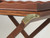 Butler Tray Table by Baker Solid Mahogany Extends 7' Serving Table High Quality Butler Tray Table by Baker Solid Mahogany Extends 7' Serving Table High Quality