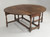 Antique English 250-Year Old Drop-Leaf Oak Dining Table or Console Table or Sofa Table with a Great Patina