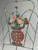 Vintage Italian Flower Motif Screen or Space Divider