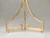 Gilt Gold Leaf Metal Floor Lamp 1940's French Style of Gilbert Poillerat Beautiful Craftsmanship