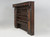 Antique French Plate Rack Cupboard c1700's Hand-Carved with Pair of Storage Compartments   1