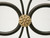 Steel & Brass Fireplace Screen NO Mesh - Floor Sample