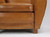 Pair French Art Deco Leather Club Chairs lower